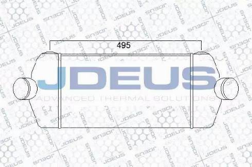 Jdeus 812M29A - Intercooler, hladnjak www.molydon.hr