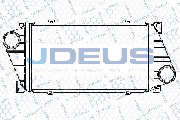 Jdeus 817M23A - Intercooler, hladnjak www.molydon.hr