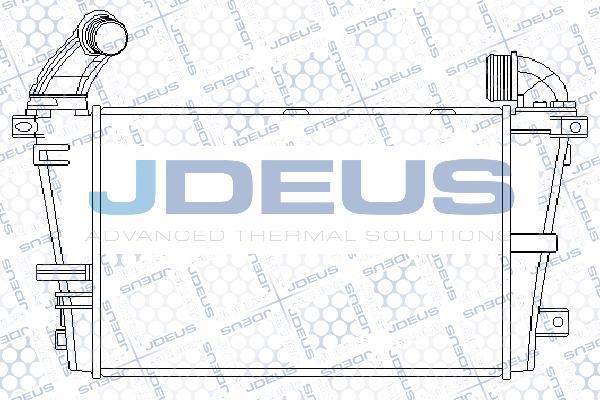 Jdeus 820M61A - Intercooler, hladnjak www.molydon.hr