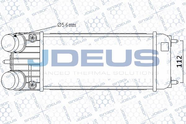 Jdeus 821M23A - Intercooler, hladnjak www.molydon.hr