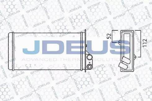Jdeus 223M18 - Izmjenjivač topline, grijanje unutrasnjeg prostora www.molydon.hr