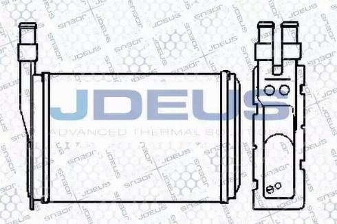 Jdeus 223V08 - Izmjenjivač topline, grijanje unutrasnjeg prostora www.molydon.hr