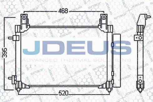 Jdeus 756M11 - Kondenzator, klima-Uređaj www.molydon.hr