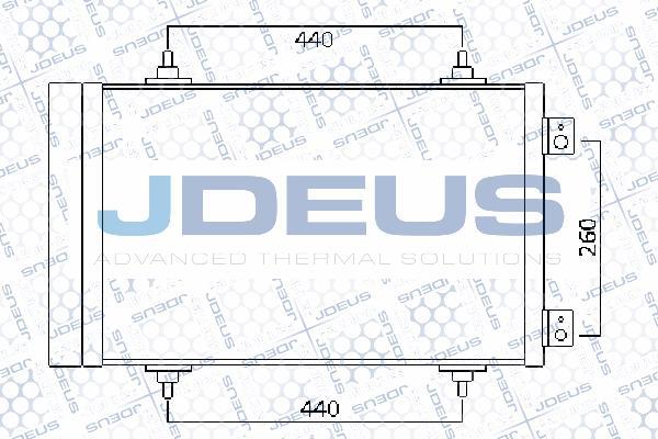 Jdeus 707M27 - Kondenzator, klima-Uređaj www.molydon.hr