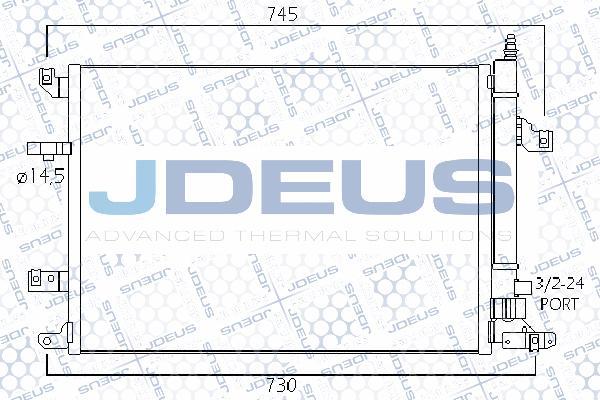 Jdeus 731M17 - Kondenzator, klima-Uređaj www.molydon.hr