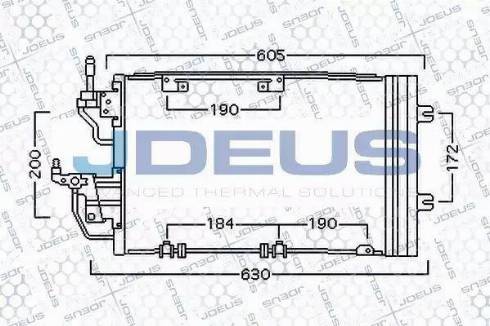 Jdeus 720M61 - Kondenzator, klima-Uređaj www.molydon.hr