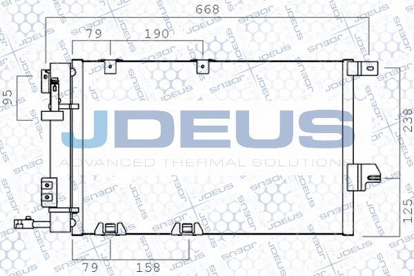 Jdeus 720M30 - Kondenzator, klima-Uređaj www.molydon.hr