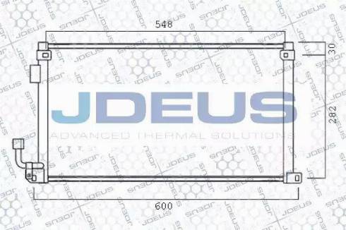 Jdeus 721V29 - Kondenzator, klima-Uređaj www.molydon.hr