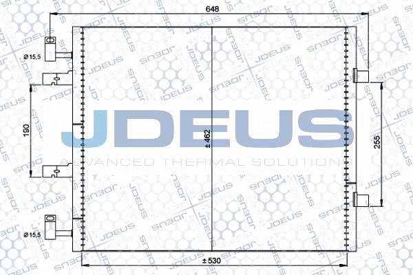 Jdeus 723M55 - Kondenzator, klima-Uređaj www.molydon.hr