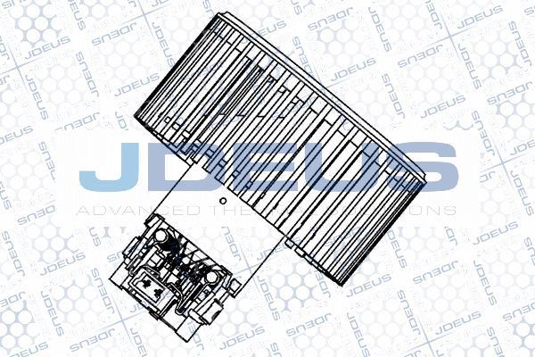 Jdeus BL0230005 - Ventilator kabine/unutrasnjeg prostora www.molydon.hr