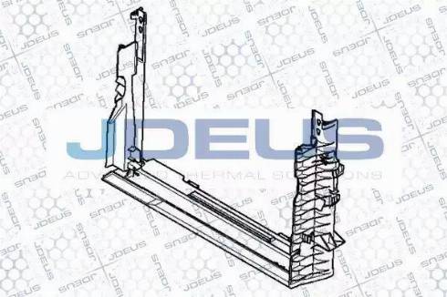 Jdeus EV05M222 - rama, hladnjak motora www.molydon.hr