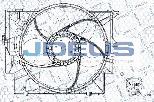 Jdeus EV0050680 - Ventilator, hladjenje motora www.molydon.hr