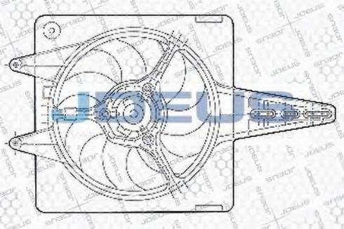 Jdeus EV02304 - Ventilator, hladjenje motora www.molydon.hr