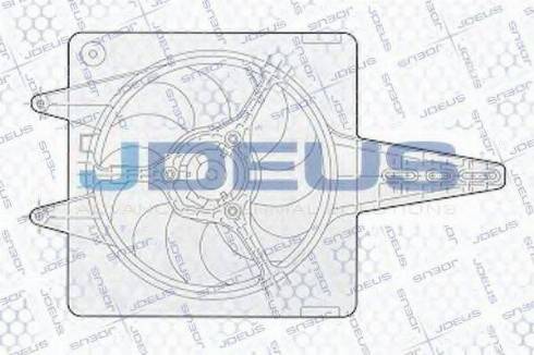 Jdeus EV02303 - Ventilator, hladjenje motora www.molydon.hr