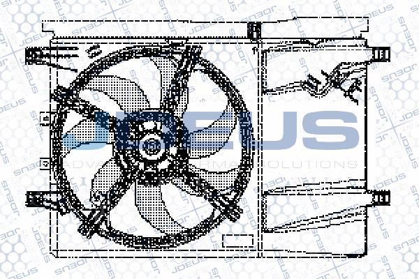 Jdeus EV11M670 - Ventilator, hladjenje motora www.molydon.hr