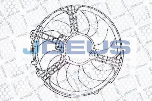 Jdeus EV843900 - Ventilator, hladjenje motora www.molydon.hr