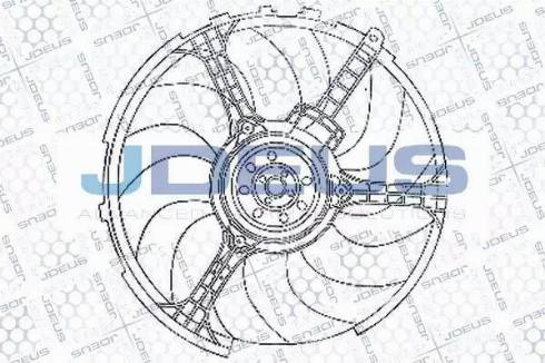 Jdeus EV837900 - Ventilator, hladjenje motora www.molydon.hr