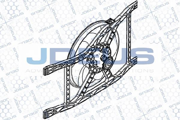 Jdeus EV879610 - Ventilator, hladjenje motora www.molydon.hr