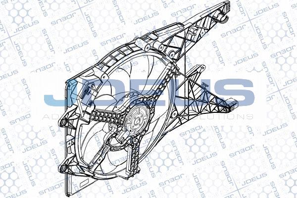 Jdeus EV877700 - Ventilator, hladjenje motora www.molydon.hr