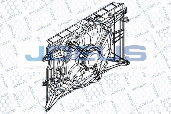 Jdeus EV8C6140 - Ventilator, hladjenje motora www.molydon.hr