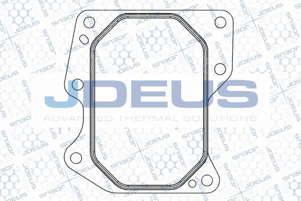 Jdeus M-4121251 - Uljni hladnjak, ulje za motor www.molydon.hr