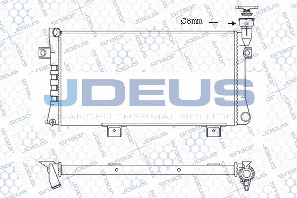 Jdeus M-040001A - Hladnjak, hladjenje motora www.molydon.hr