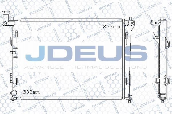 Jdeus M-0540280 - Hladnjak, hladjenje motora www.molydon.hr