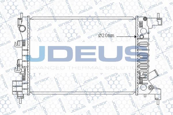 Jdeus M-0560150 - Hladnjak, hladjenje motora www.molydon.hr