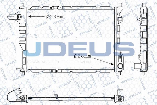 Jdeus M-0560110 - Hladnjak, hladjenje motora www.molydon.hr