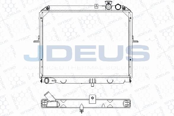 Jdeus M-0650060 - Hladnjak, hladjenje motora www.molydon.hr