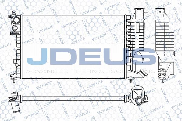 Jdeus M-0070410 - Hladnjak, hladjenje motora www.molydon.hr