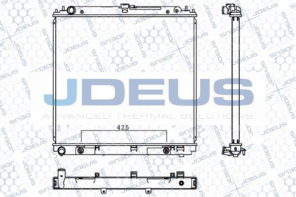 Jdeus M-0190340 - Hladnjak, hladjenje motora www.molydon.hr