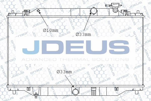 Jdeus M-0160420 - Hladnjak, hladjenje motora www.molydon.hr