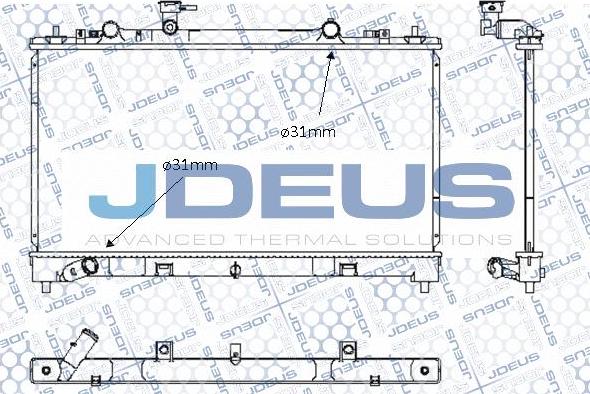 Jdeus M-0160360 - Hladnjak, hladjenje motora www.molydon.hr