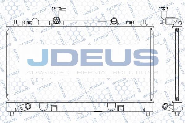 Jdeus M-0160290 - Hladnjak, hladjenje motora www.molydon.hr