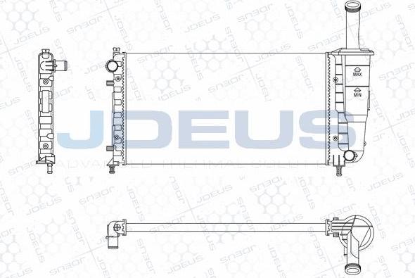 Jdeus M-0110980 - Hladnjak, hladjenje motora www.molydon.hr