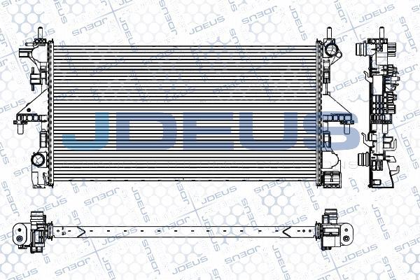 Jdeus M-0111500 - Hladnjak, hladjenje motora www.molydon.hr