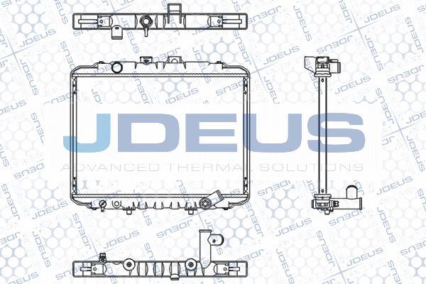 Jdeus M-0180070 - Hladnjak, hladjenje motora www.molydon.hr