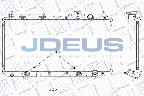 Jdeus M-0130540 - Hladnjak, hladjenje motora www.molydon.hr