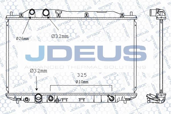 Jdeus M-0130310 - Hladnjak, hladjenje motora www.molydon.hr