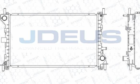 Jdeus M-0121060 - Hladnjak, hladjenje motora www.molydon.hr