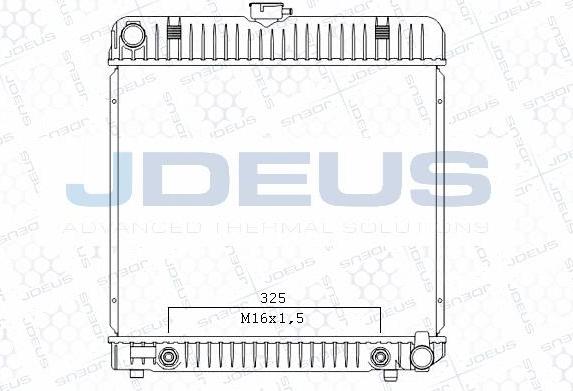 Jdeus M-0170051 - Hladnjak, hladjenje motora www.molydon.hr