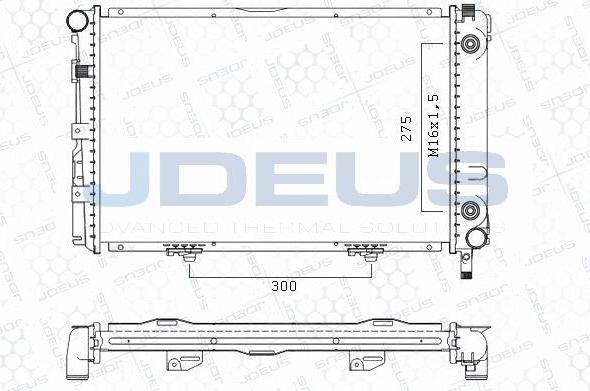 Jdeus M-0170170 - Hladnjak, hladjenje motora www.molydon.hr