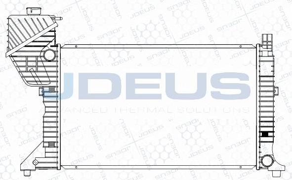 Jdeus M-0170860 - Hladnjak, hladjenje motora www.molydon.hr