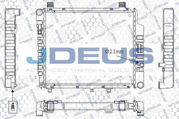 Jdeus M-0170380 - Hladnjak, hladjenje motora www.molydon.hr