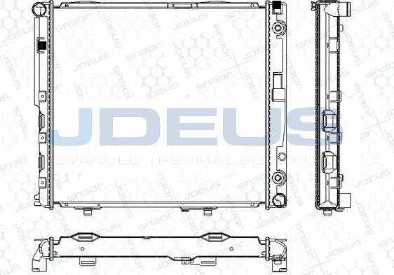 Jdeus M-0170240 - Hladnjak, hladjenje motora www.molydon.hr