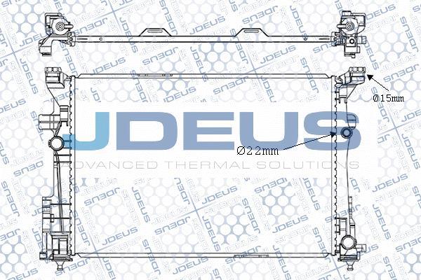 Jdeus M-0171030 - Hladnjak, hladjenje motora www.molydon.hr