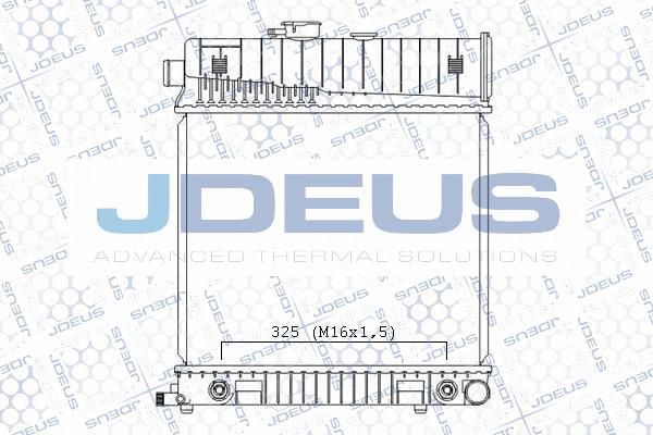 Jdeus M-0171290 - Hladnjak, hladjenje motora www.molydon.hr