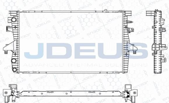 Jdeus M-0300520 - Hladnjak, hladjenje motora www.molydon.hr