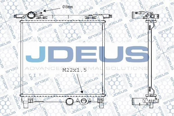 Jdeus M-0300600 - Hladnjak, hladjenje motora www.molydon.hr